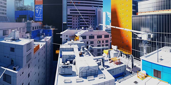 Mirrors Edge Panorama Training Grounds